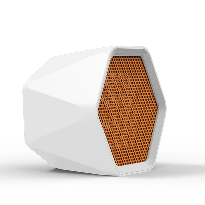 Hexagonal Heater White