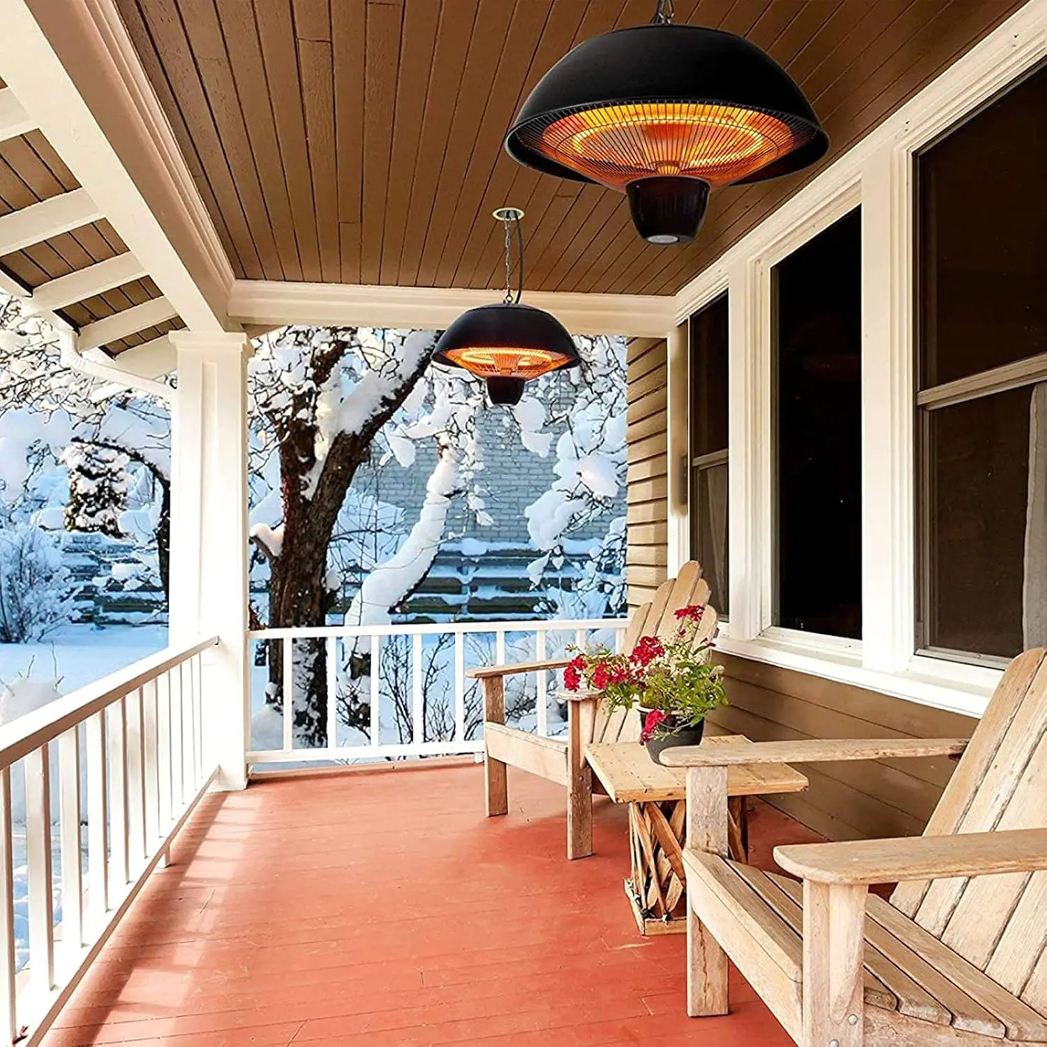 Electric Patio Heater Hanging